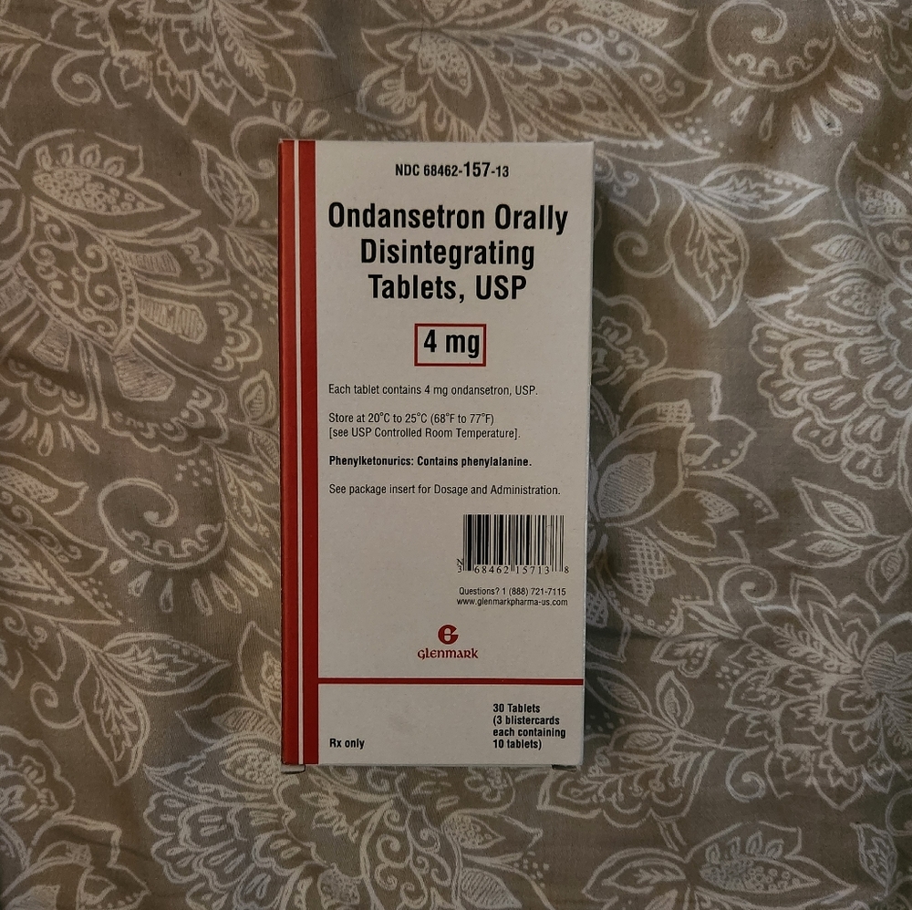 Zofran Ondansetron ODT 4mg Tabs 30ct